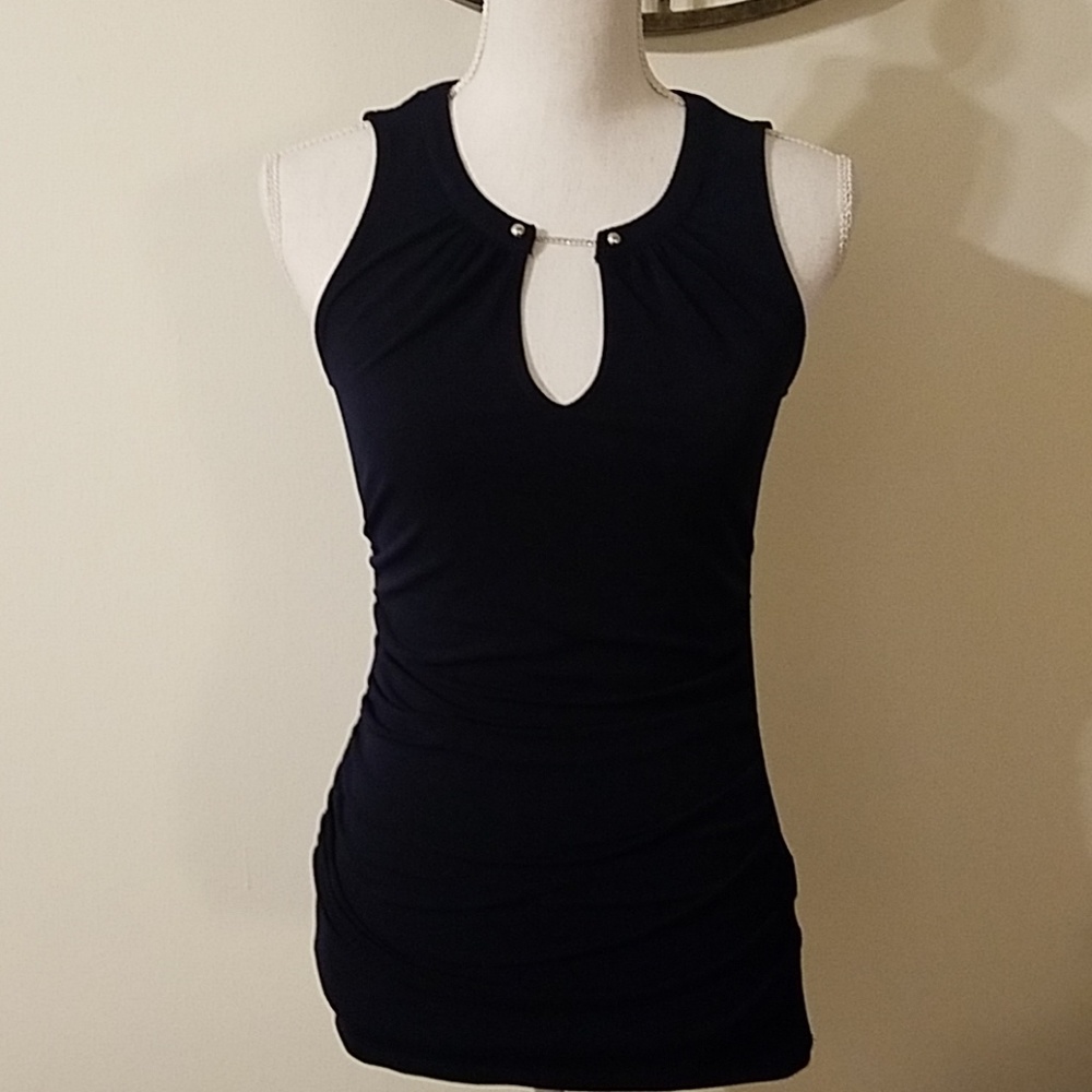 NWT New York and company  navy shirt